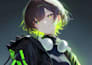 create a cinematic, edgy cyberpunk gaming avatar